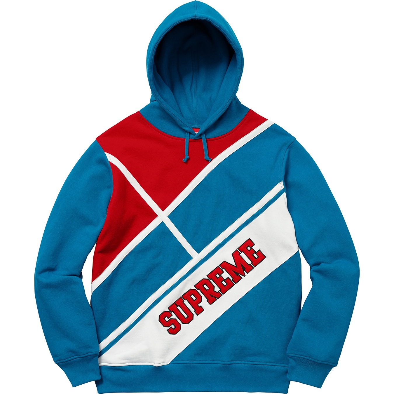 Diagonal Hooded Sweatshirt view 4